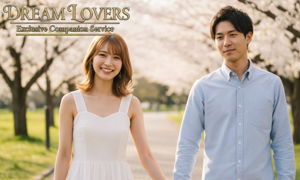 レンタル彼女とコンパニオンのサービスイメージ